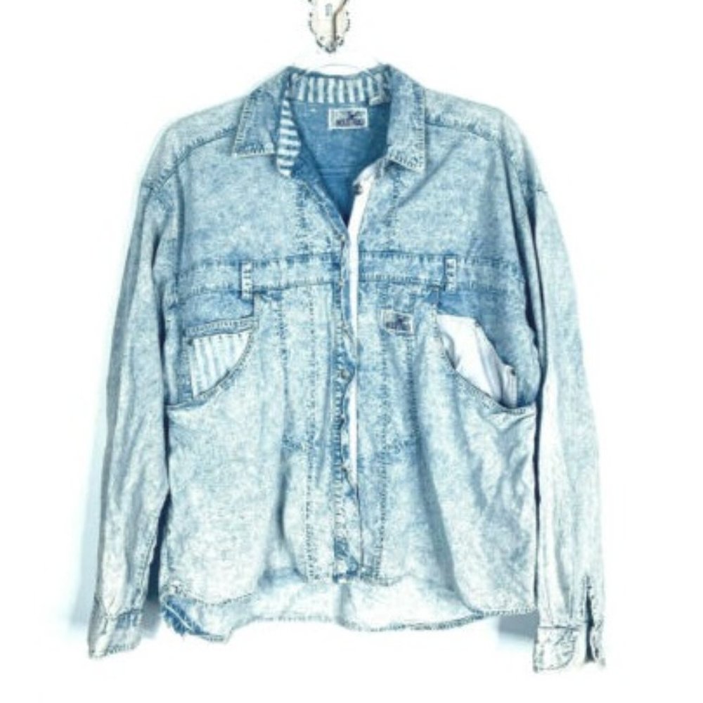 Nuovo Industriale [Large] Vintage Acid Wash Jacket